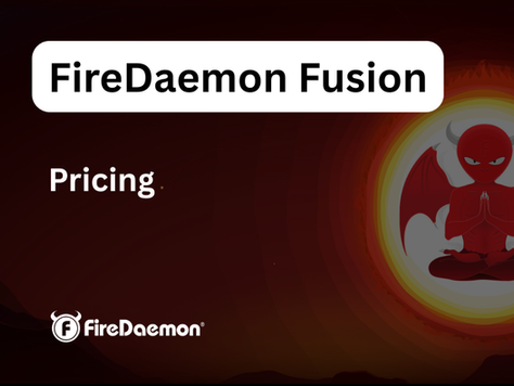 FireDaemon Fusion 8 Pricing