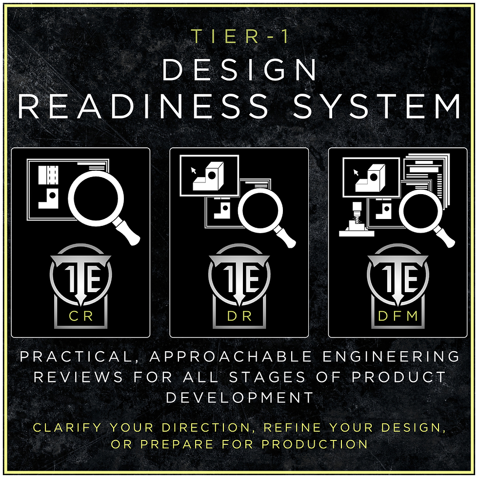 Tier-1 Design Readiness System Cover