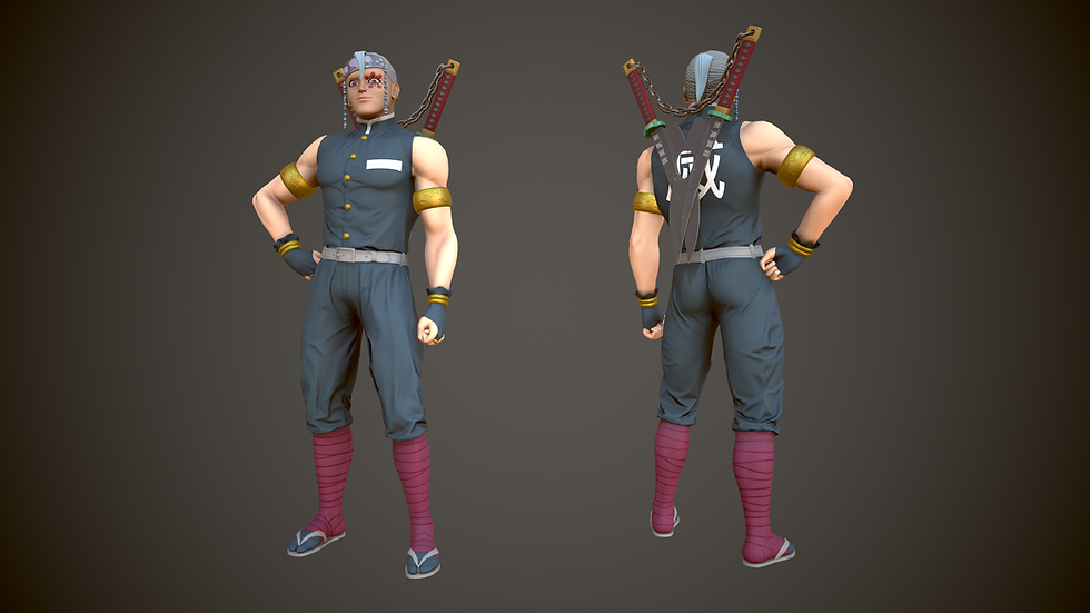 TENGEN CHARACTER ART