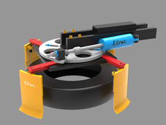 Four-Jaw Self-Centering Gripper Mechanism Explained: The Tire Gripper Design