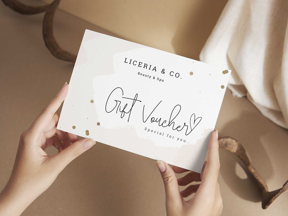 Thumbnail: Gift Vouchers Simply Beige with Optional Envelope