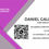 Thumbnail: Business Card Pink Bands