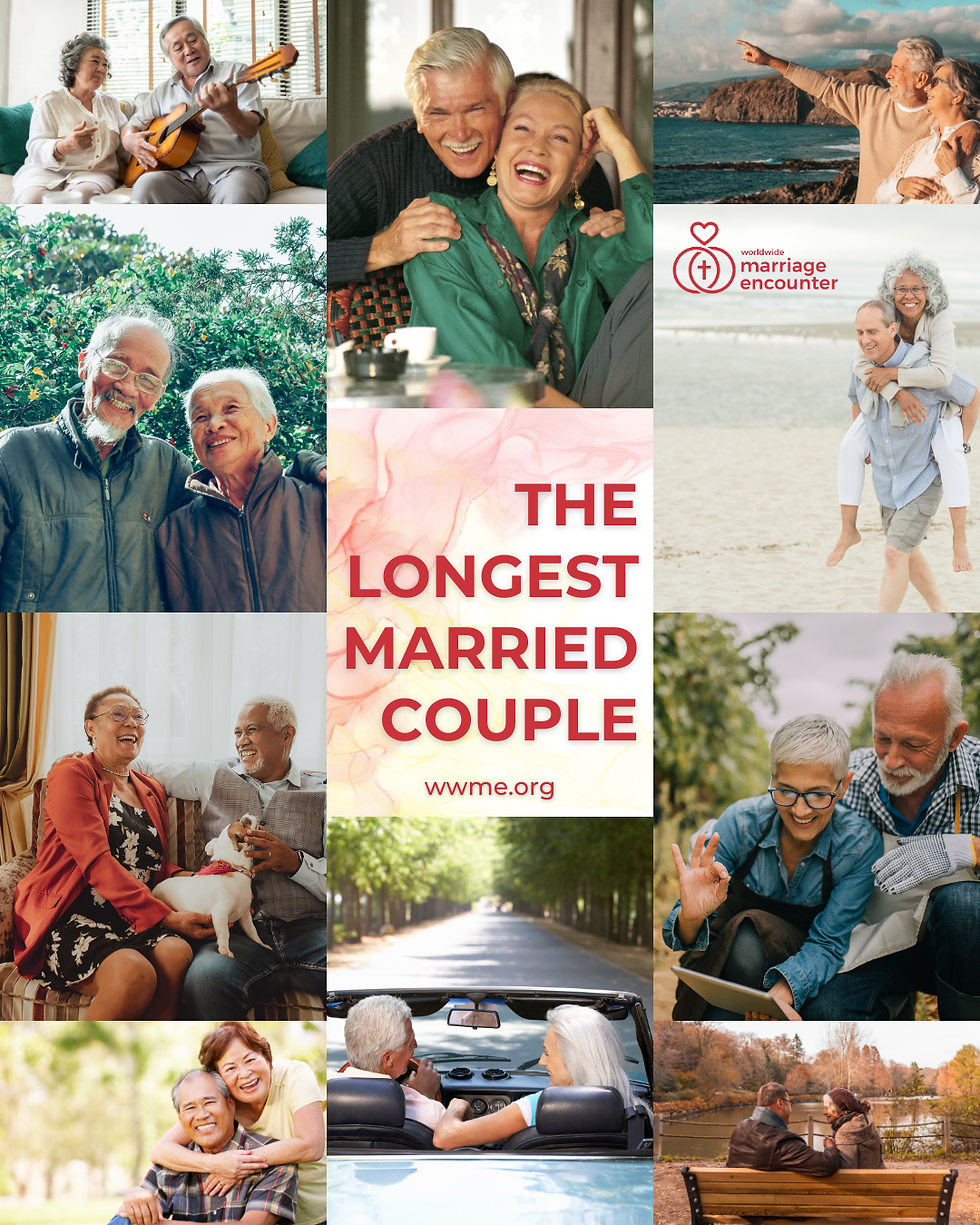 Longest Married Couple Pinterest Post