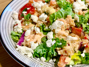Salade de quinoa au saumon & féta