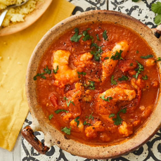  Crevettes à la chermoula
