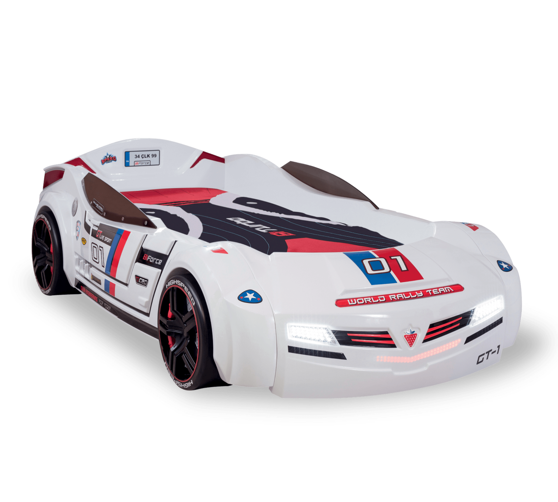 Biturbo Carbed (White) (90x195 cm)