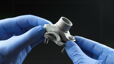 Peças de metal fabricadas com Cold Metal Fusion em impressora 3D SLS - Voxel