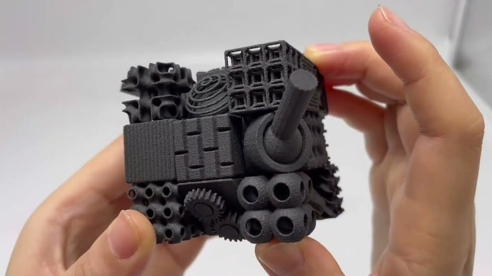 Propriedades mecânicas do PA12 sinterizado em impressão 3D SLS