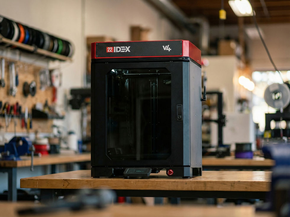 impressora 3D industrial Vision Miner IDEX 22 PEEK PEKK ULTEM FDM alta temperatura