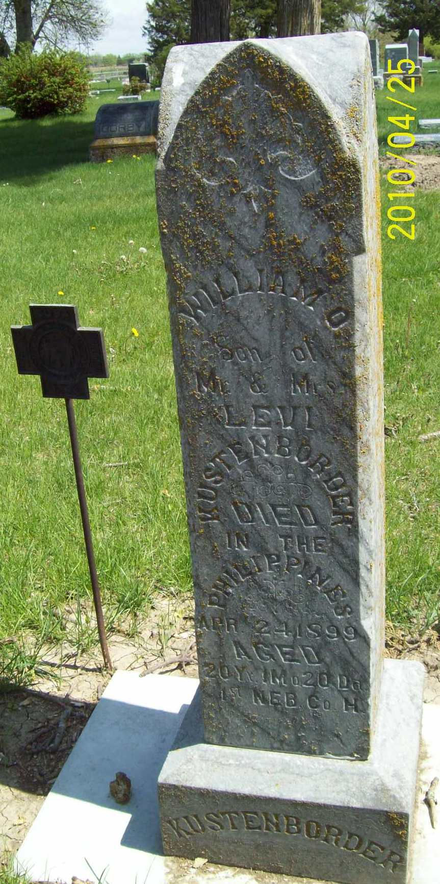 If you'd like to pay Otto a visit this Veteran's Day you can find him in the Nelson Cemetery.