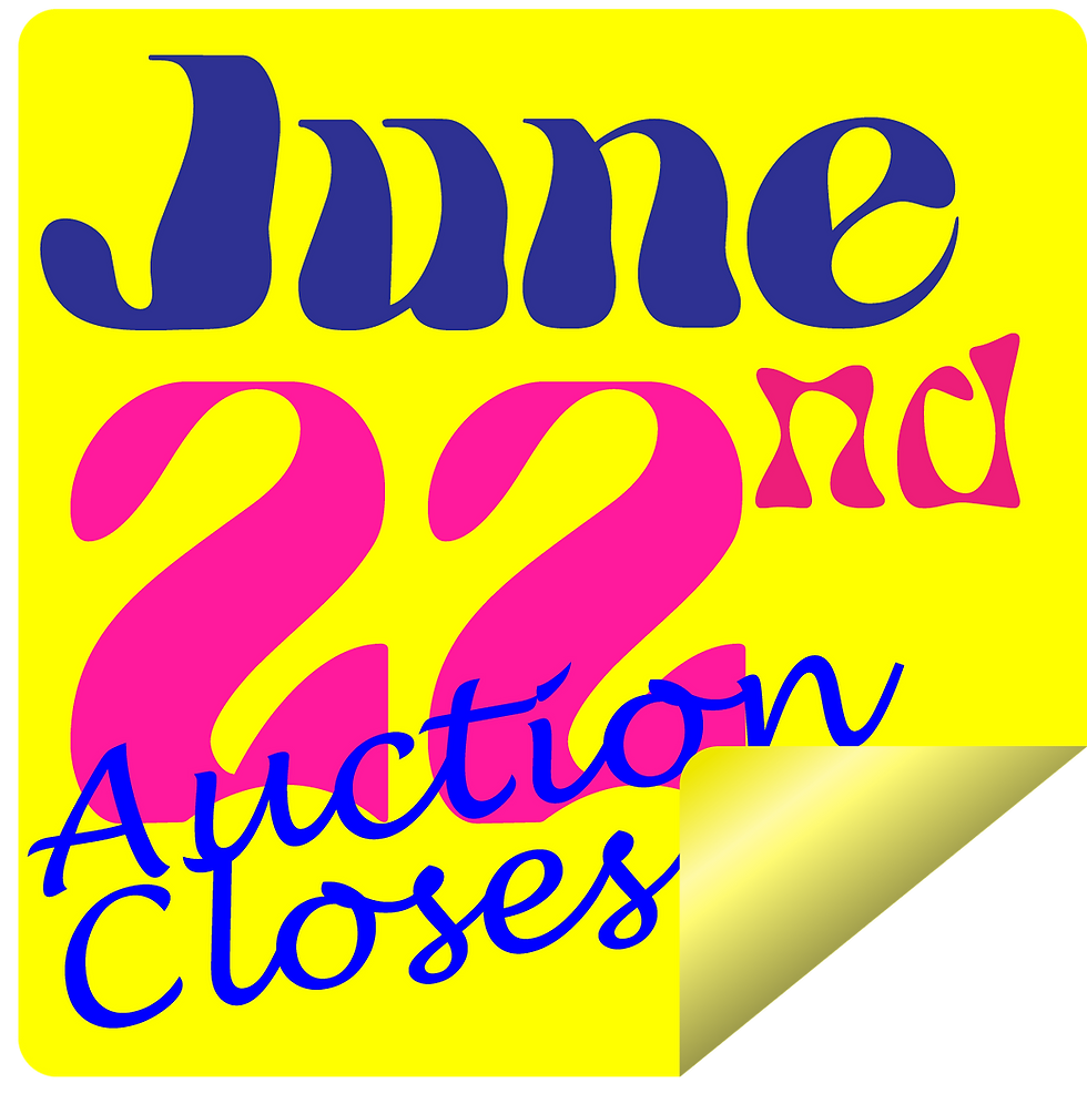 auction closes 22 June