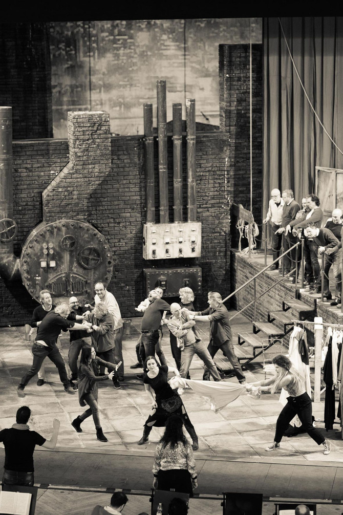 Rehearsing Cenerentola is fun!