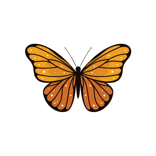 GIF of a butterfly moving its wings