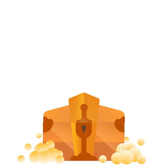 treasure chest opening