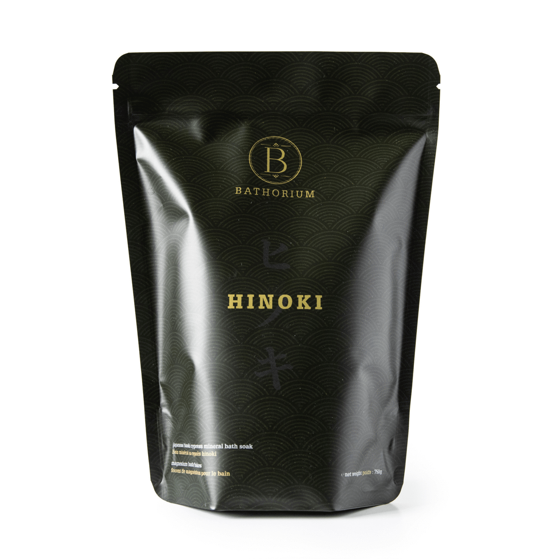 BATHORIUM Hinoki Magnesium Bath Flake Soak