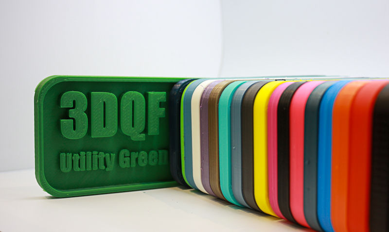 Thumbnail: PLA Utility Green 1.75 & 2.85 mm UK Made 3D Printer Filament