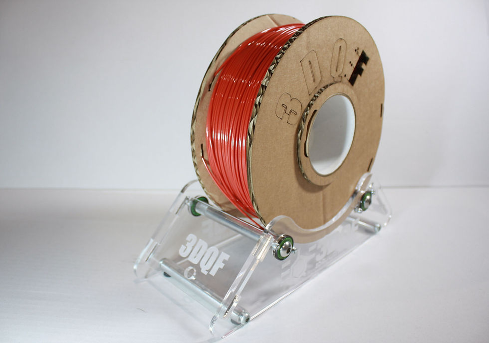 Thumbnail: Regal Red 1.75 mm UK Made 3D Printer Filament (Gold shimmer)