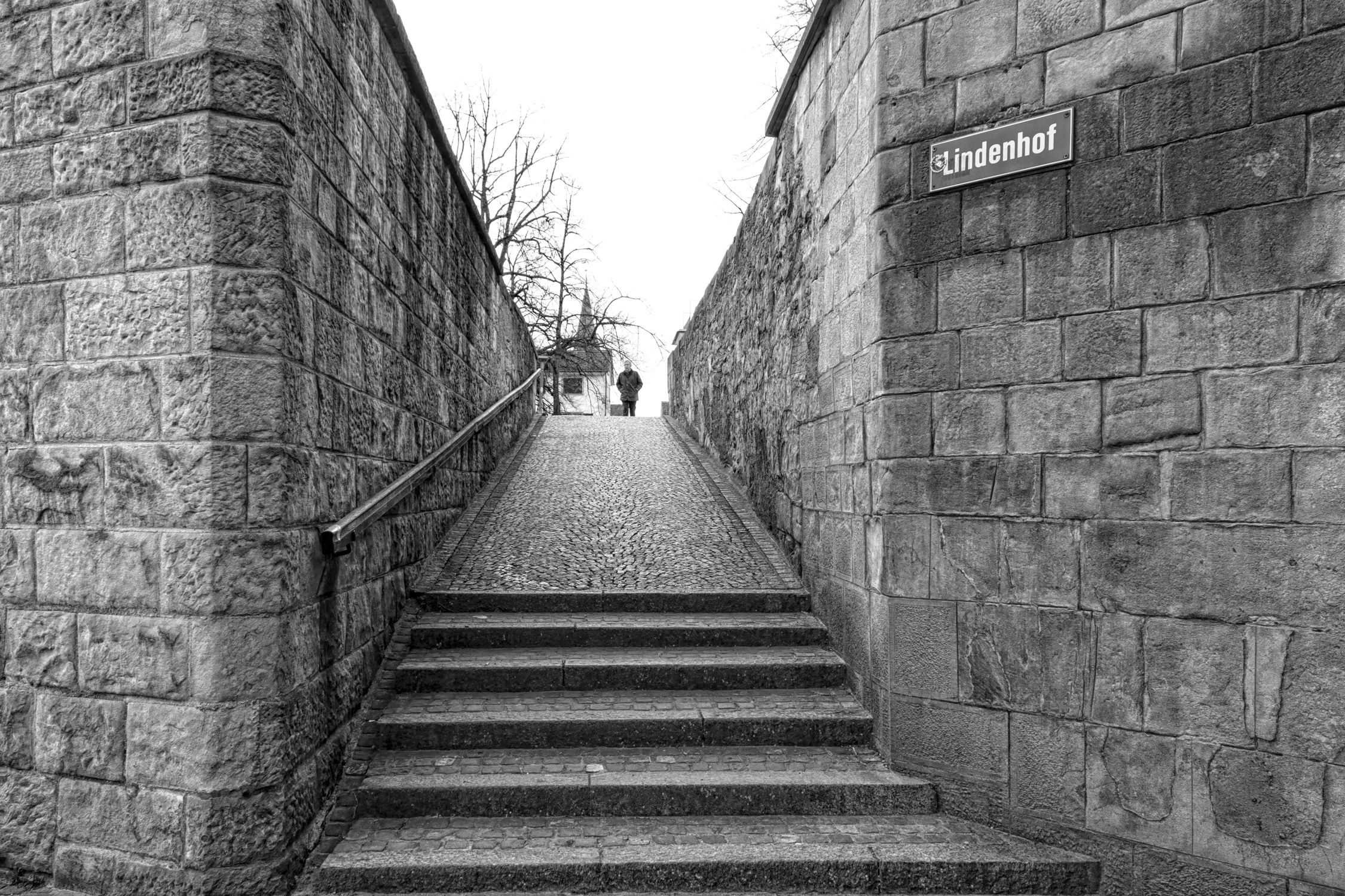Aufgang Lindenhof