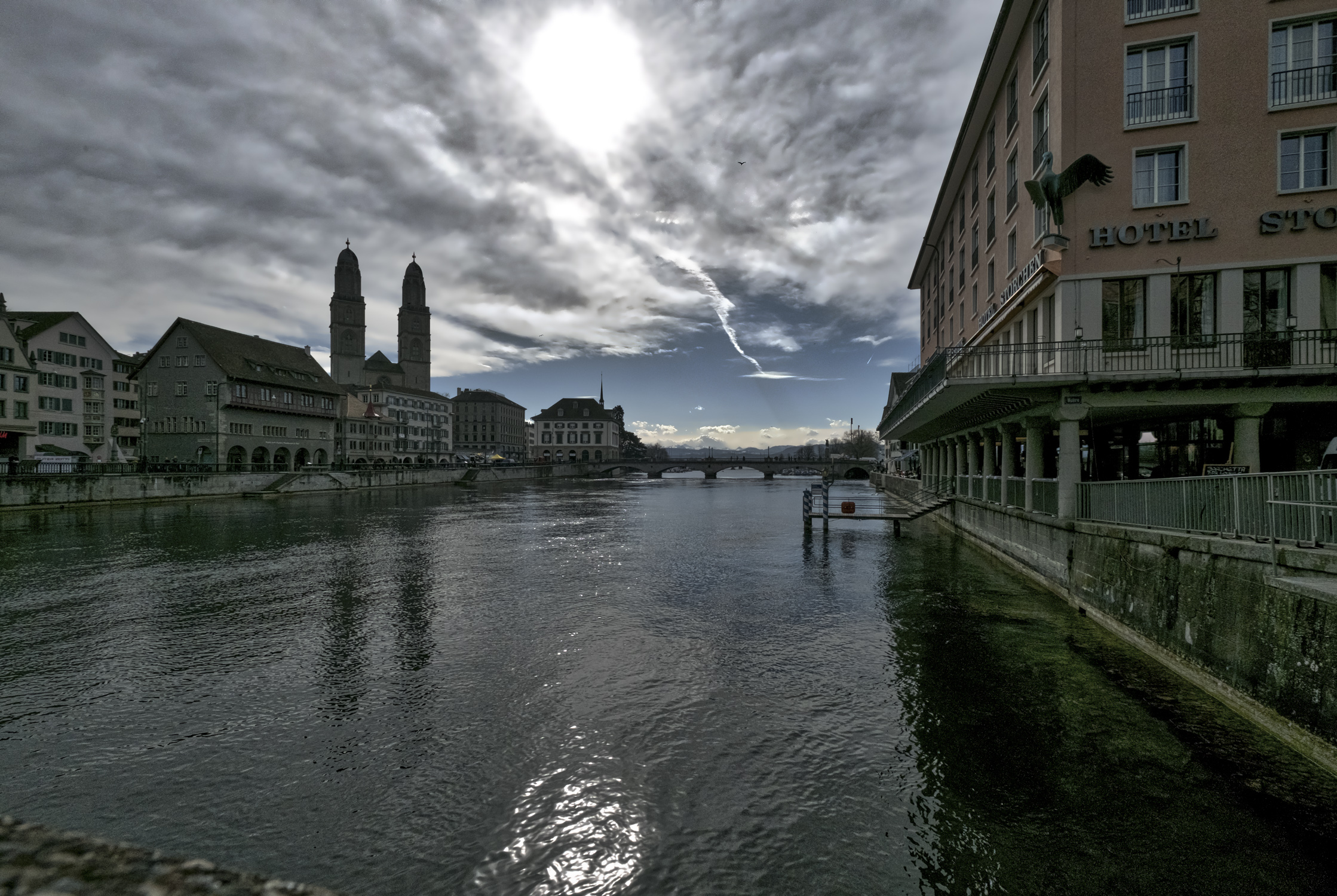 Limmat Richtung Süden