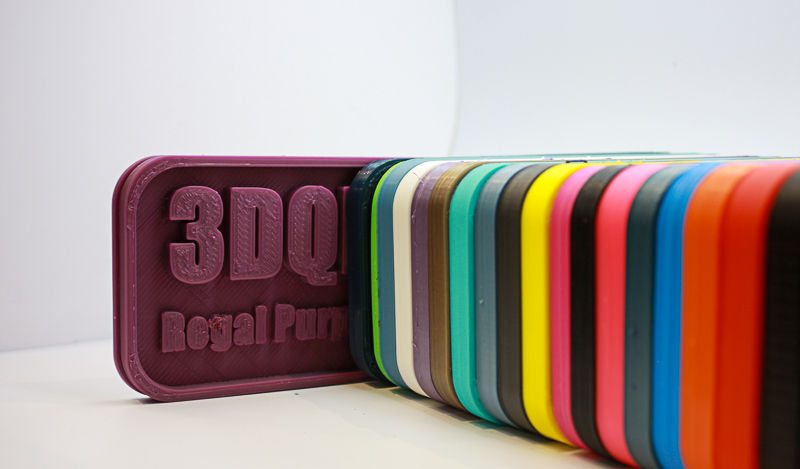 Thumbnail: Regal Purple 1.75 mm UK Made 3D Printer Filament (Gold shimmer)