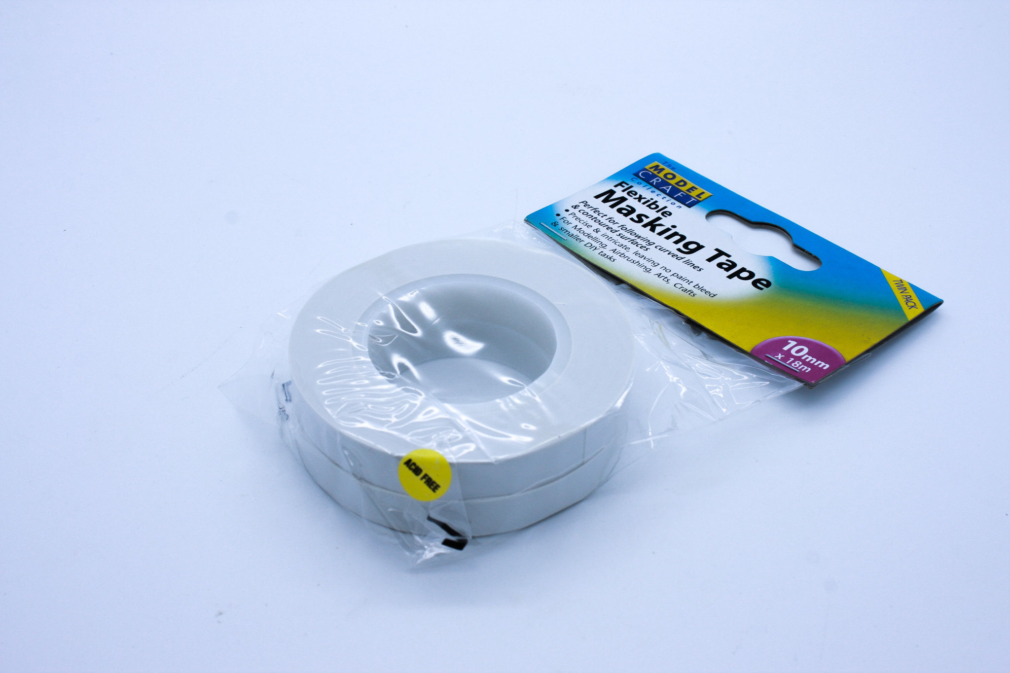 10mm X 18m FLEXIBLE MASKING TAPE – 1 Per Order