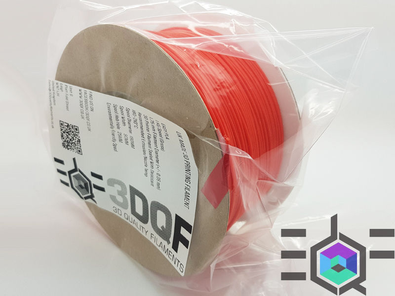 Thumbnail: Limited Edition Fire Orange 1.75 UK Made 3D Printer Filament