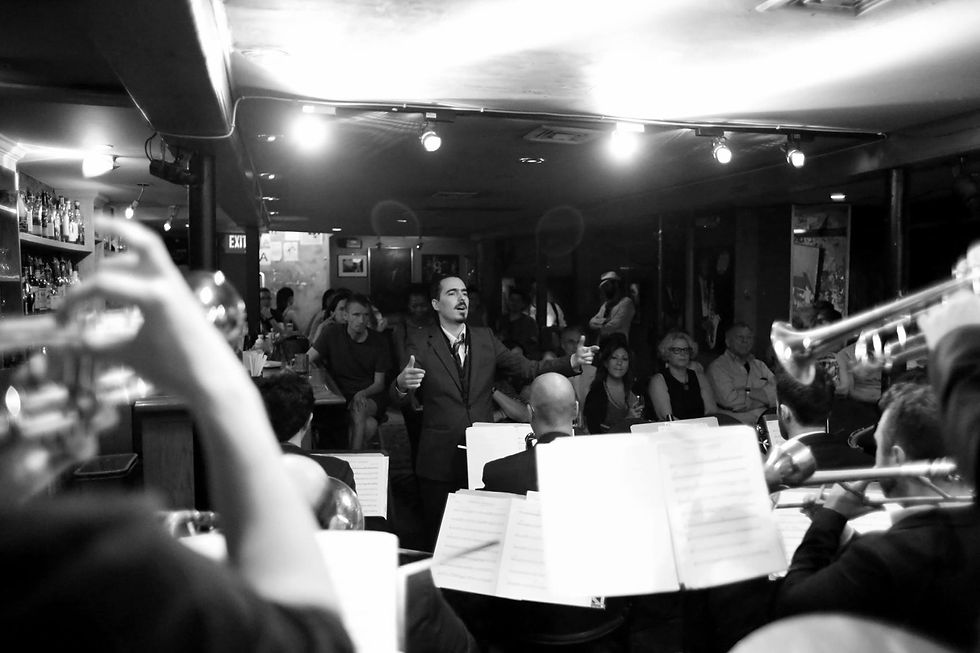 at Smalls Jazz club