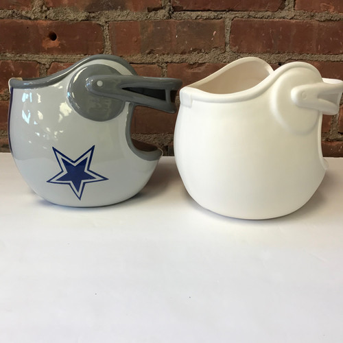 Football Helmet Chip and Dip Glazey Dayz