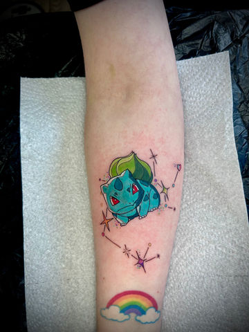Whimsical and Cartoon Tattoos