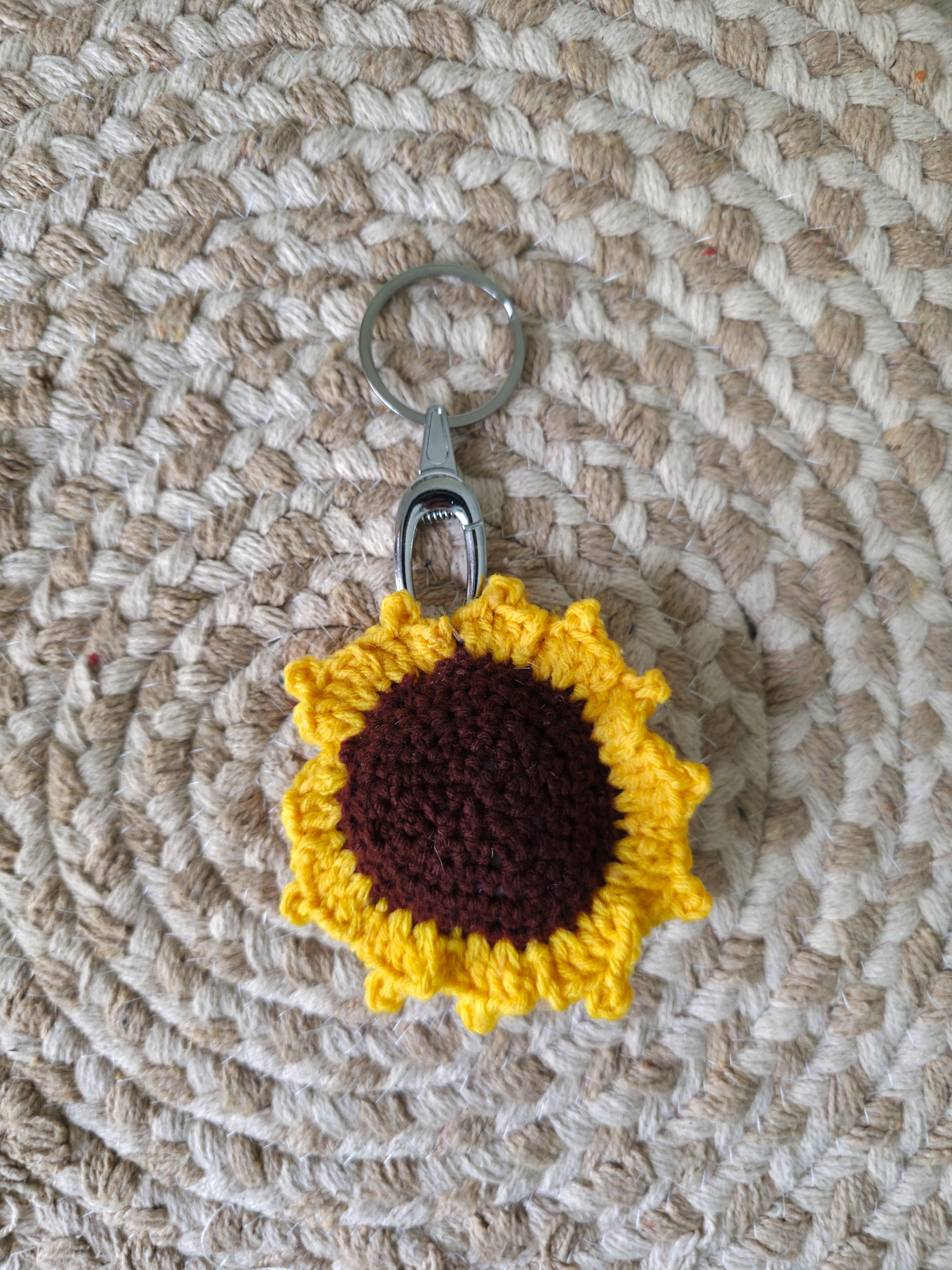 Sunflower Keychain