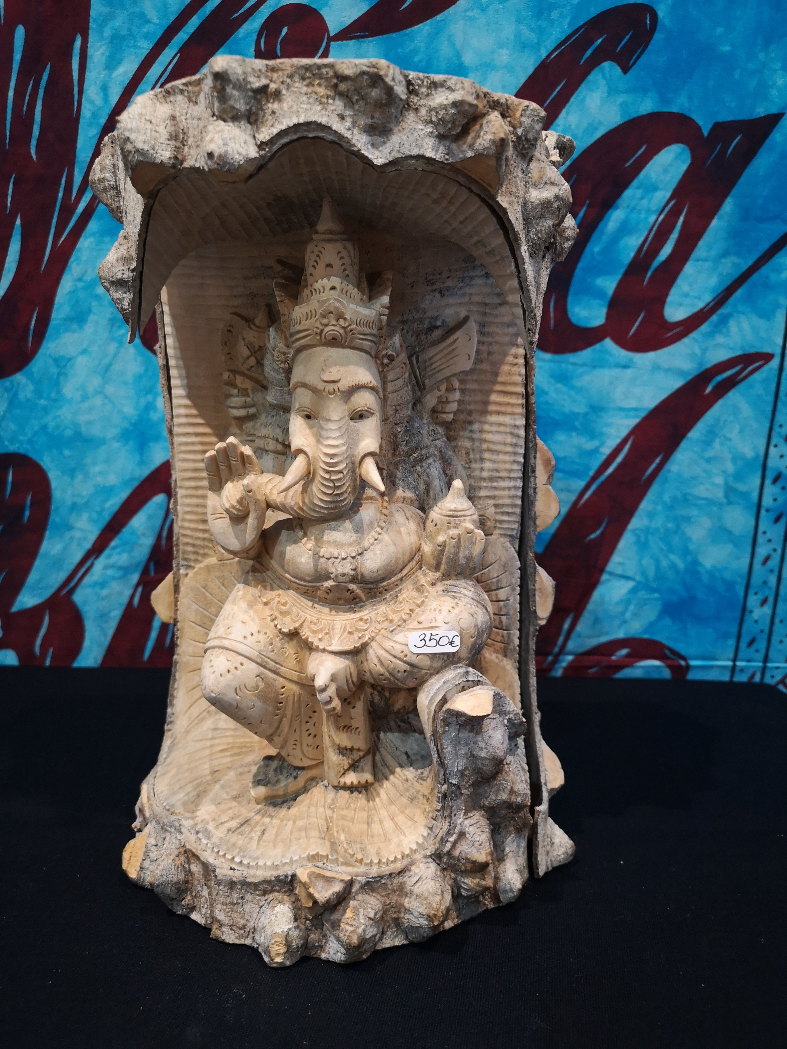 Ganesh sculpté