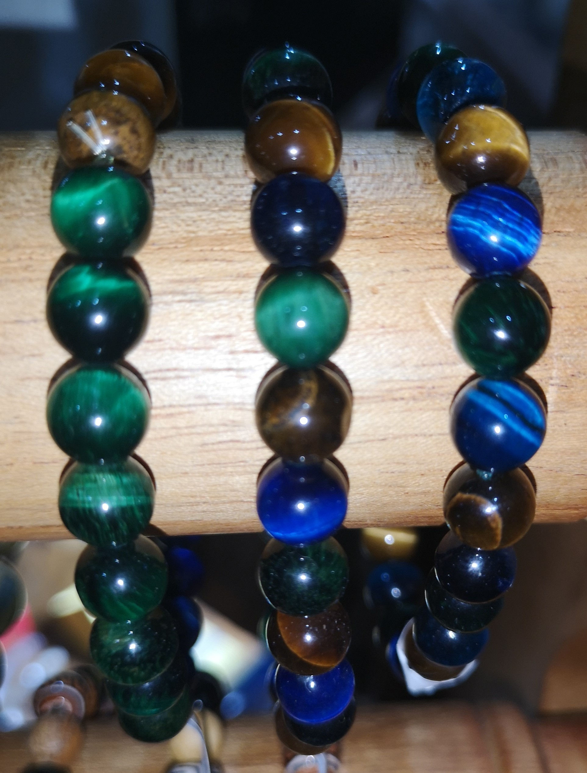 Œil de Tigre Mix perles 8mm