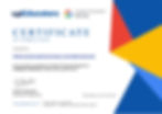 Certificate of Completion awarded to Priyadharsini Balasubramani for the upEducators Online Training Program on Coding for Educators, Google for Education Partner