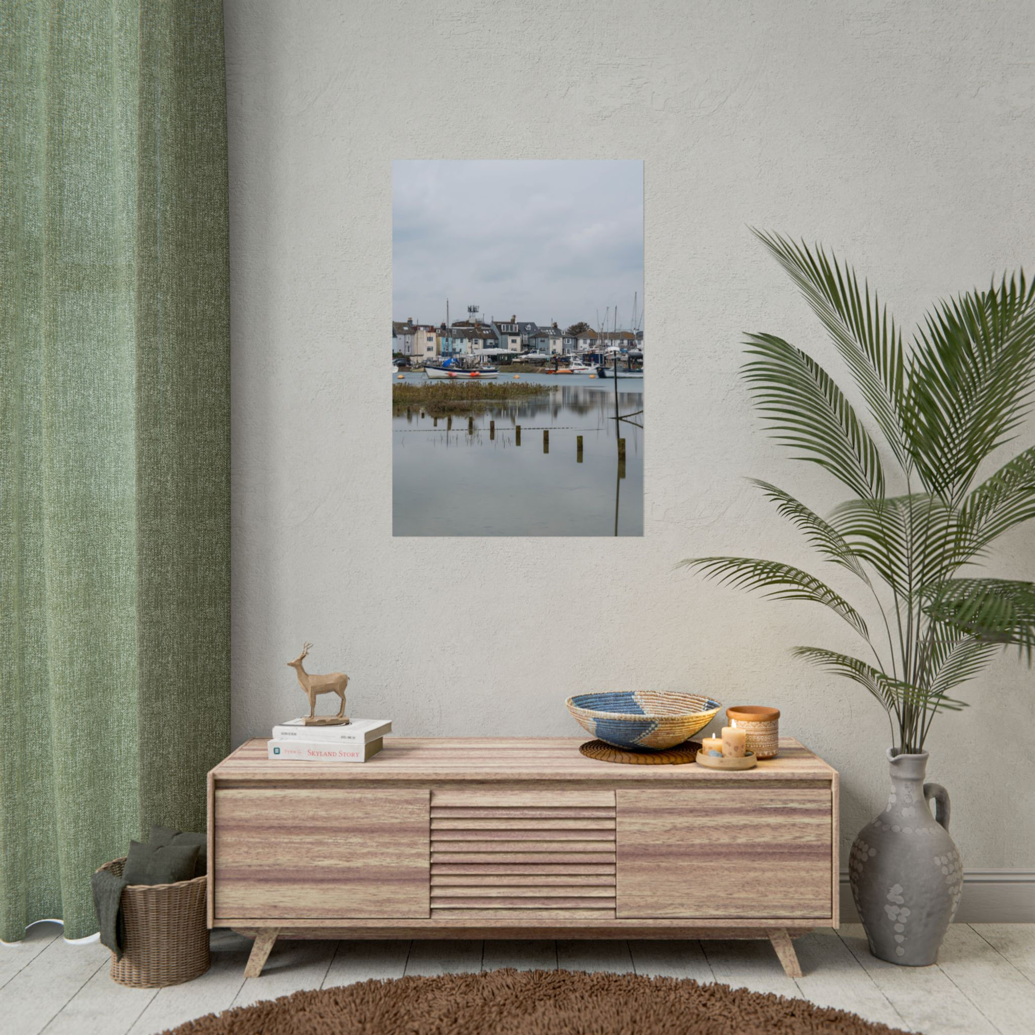 Poster Print - River Adur in Shoreham, Sussex | Coastal Town Wall Art