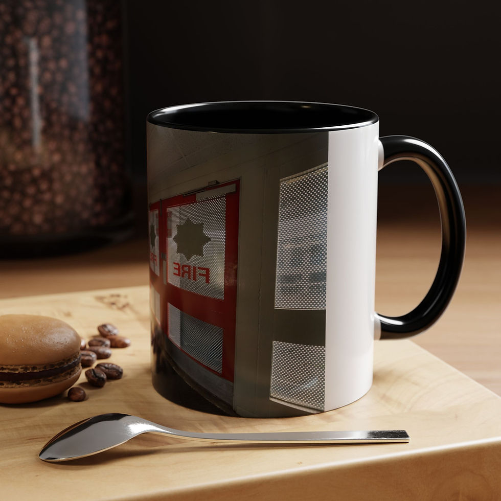 Thumbnail: Coffee Mug | Old Horsham Fire Station - Abandoned Urbex Art