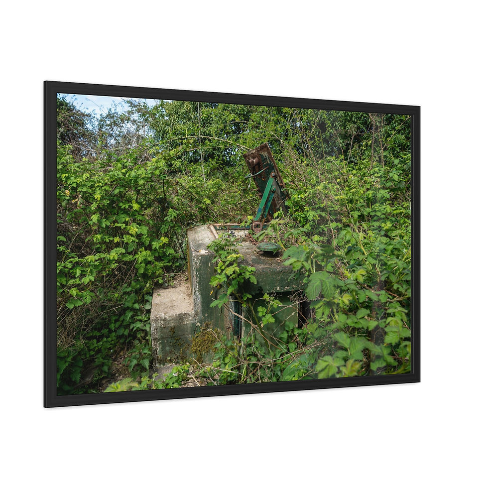 Thumbnail: Framed Print | Horsham ROC Post - Abandoned Urbex Wall Art