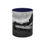 Thumbnail: Black and White Aviation Design Coffee Mug: Derelict Aeroplane