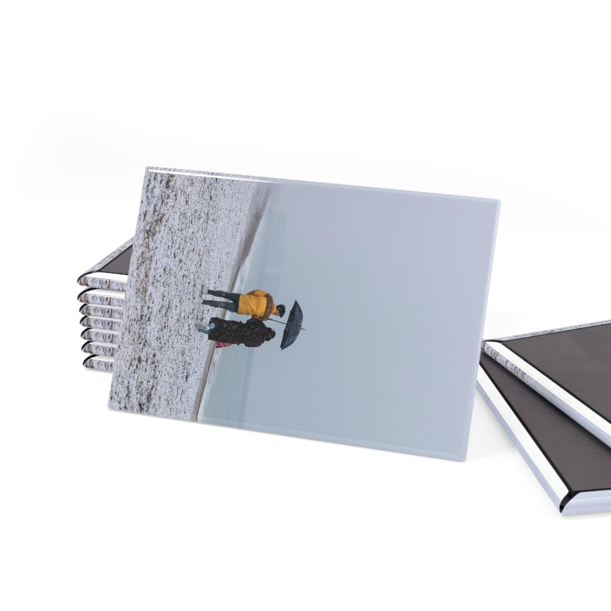 Magnetic Photo Keepsakes, Brighton Beach in the Snow