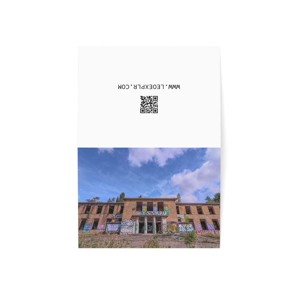 Thumbnail: Abandoned RAF Upwood, Cambridgeshire | Greeting Cards - Pack of 1, 10, 30 or 50