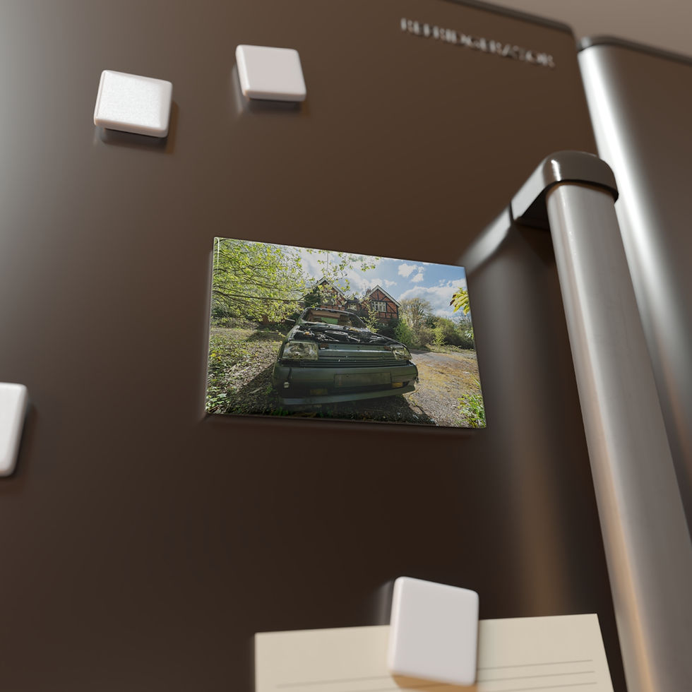 Thumbnail: Abandoned Pub & Car Fridge Magnet | Thurlow Arms, Rustic Urban Decay Magnet