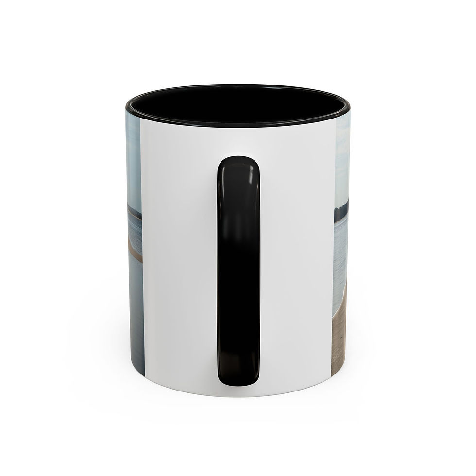 Thumbnail: Coffee Mug - Tapajós River Calm Beach Scene | Brazil Ceramic Mug