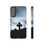 Thumbnail: Cross in Quiet Twilight Design Tough Phone Case | For Samsung
