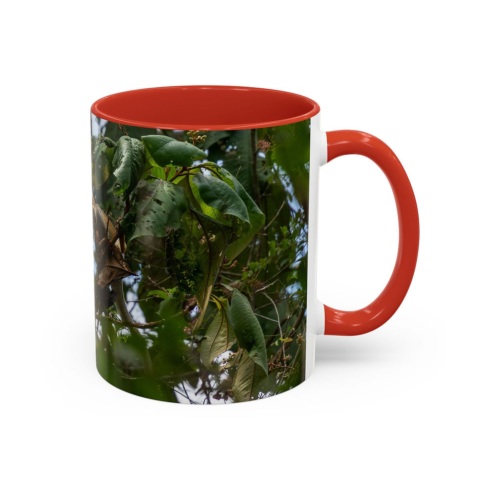 Thumbnail: Coffee Mug - Cheeky Squirrel Monkey - Amazon Jungle Travel Scene