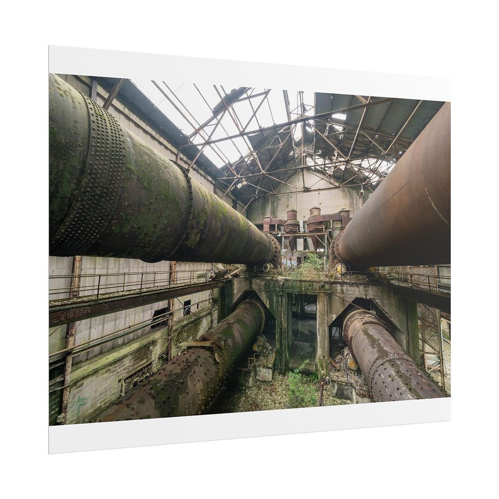 Thumbnail: Poster Print | Inside Shoreham Cement Works - Abandoned Urbex Wall Art