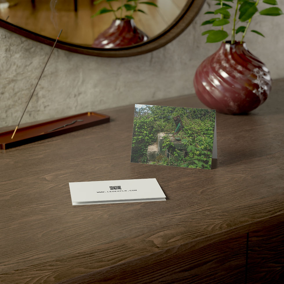Thumbnail: Horsham ROC Post, Abandoned Urbex Art | Greeting Cards - Pack of 1, 10, 30 or 50