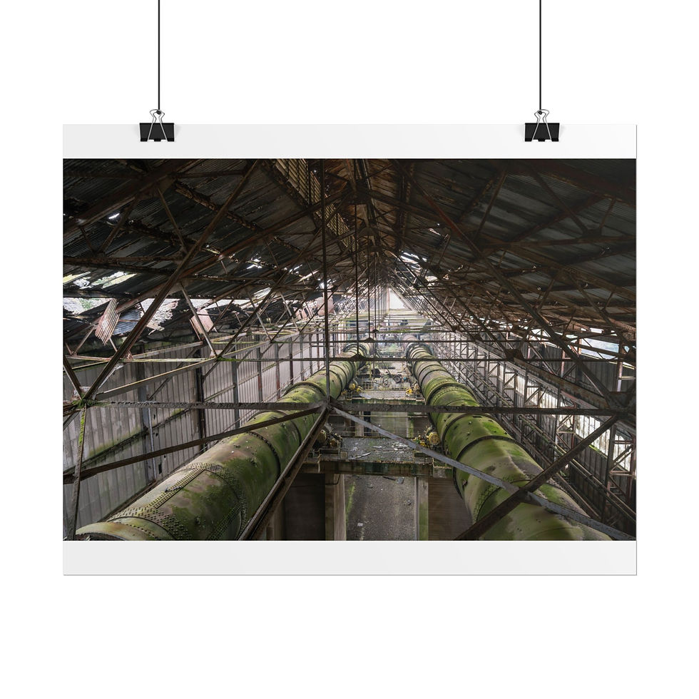 Thumbnail: Poster Print | Inside Shoreham Cement Works - Abandoned Urbex Wall Art