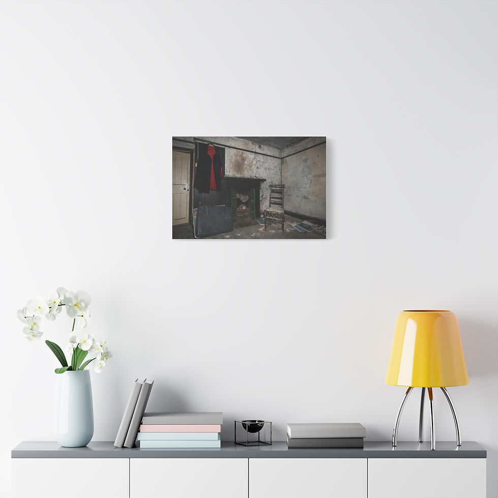 Thumbnail: Canvas Wall Art | Abandoned Home - What the Walls Recall
