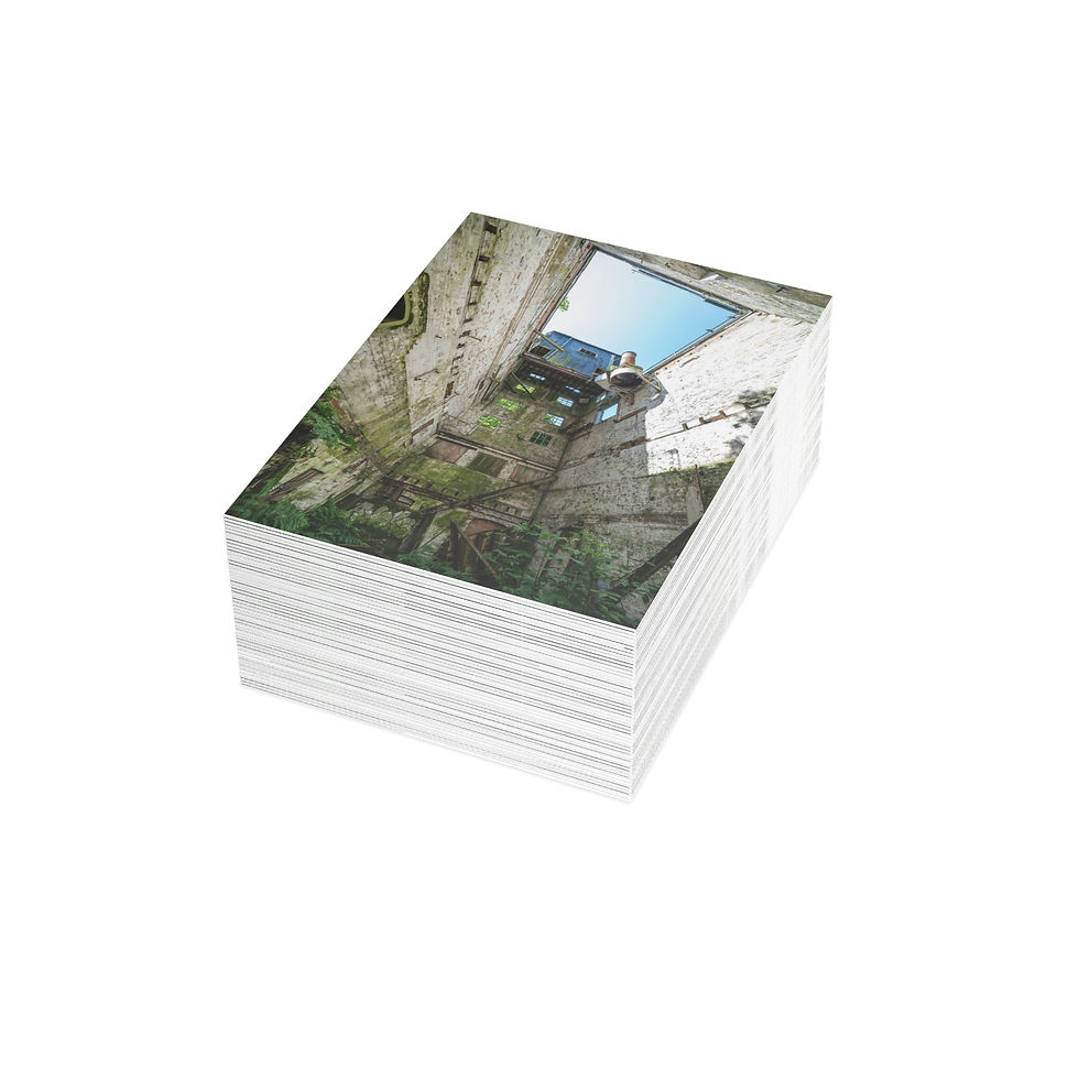 Thumbnail: Horsebridge Abandoned Mill, Sussex | Greeting Cards - Pack of 1, 10, 30 or 50