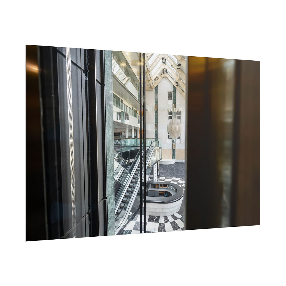 Thumbnail: Poster Print | Abandoned Atrium in Sussex - Urbex Wall Art