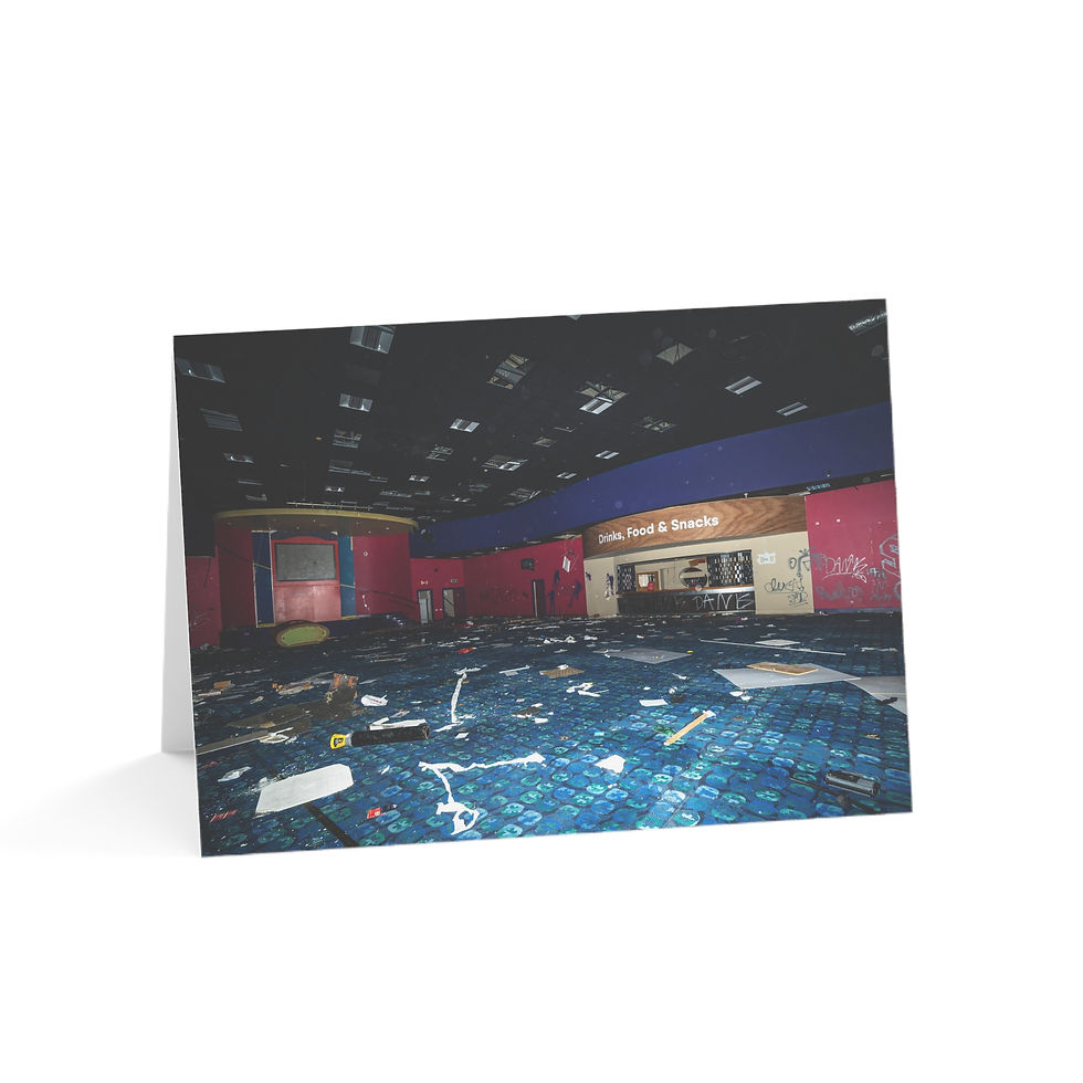 Thumbnail: Abandoned Bingo Hall in Chatham, Kent | Greeting Card - Pack of 1, 10, 30 or 50